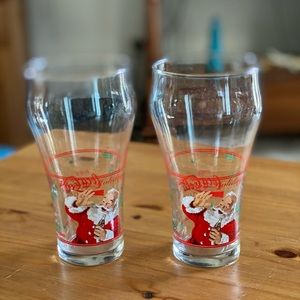 1997 Coca Cola glasses